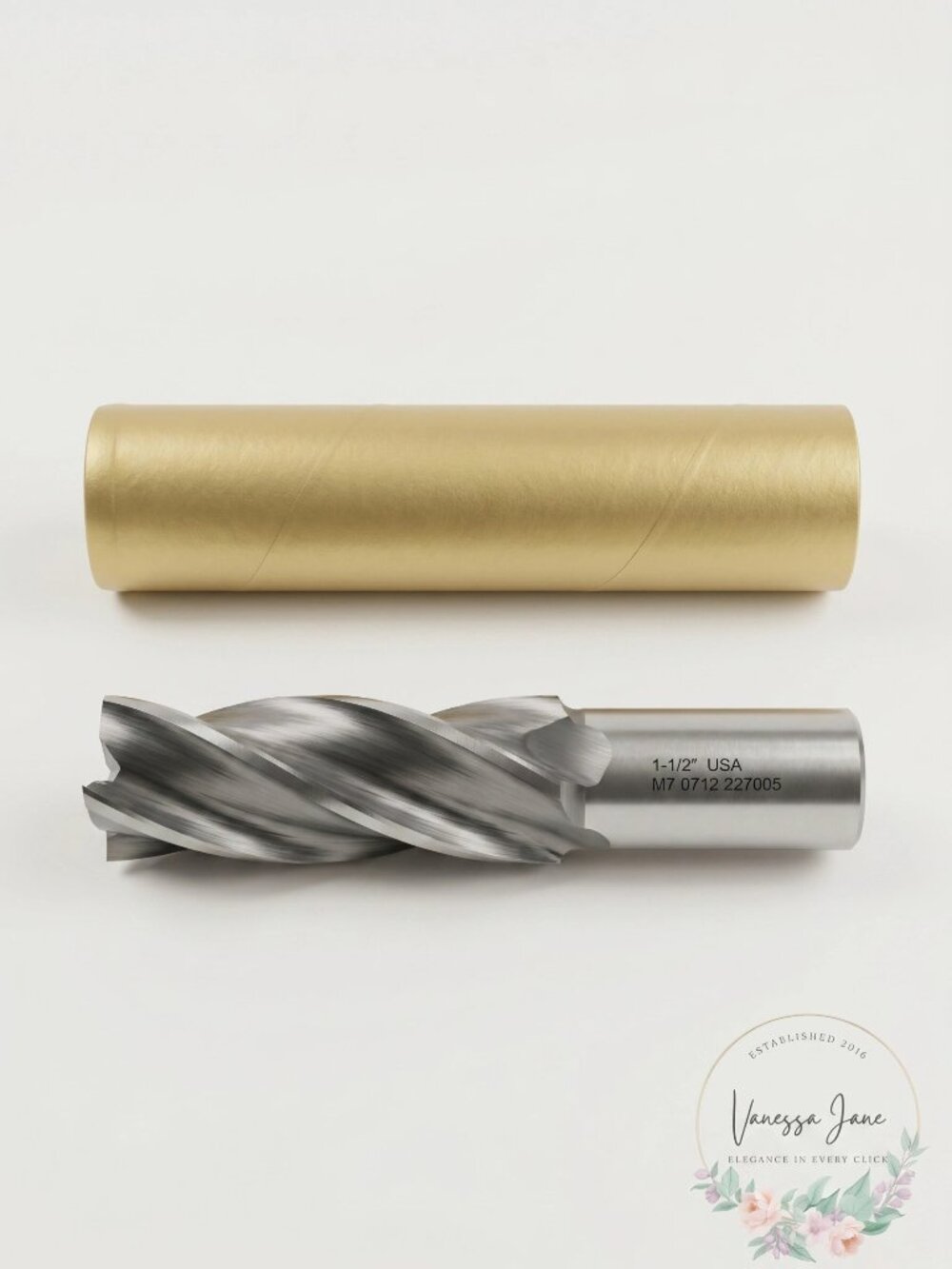 Melin Tool Company CC-4048L 4 Flute End Mill 1-1/2 - 1-1/4 x 6 1/2 M7